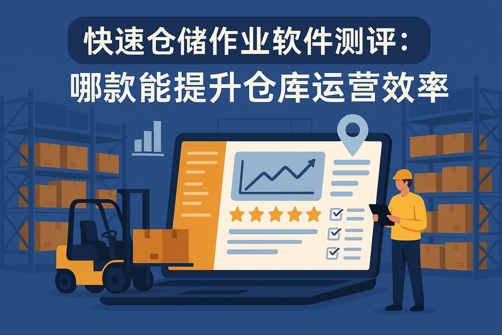 快速仓储作业软件测评：哪款能提升仓库运营效率