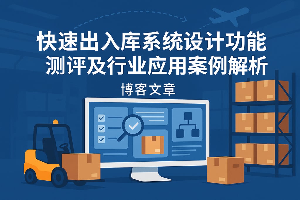 快速出入库系统设计功能测评及行业应用案例解析