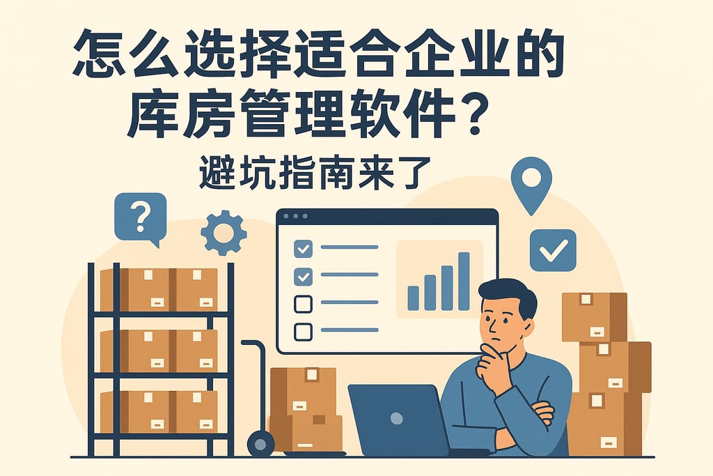 怎么选择适合企业的库房管理软件？避坑指南来了