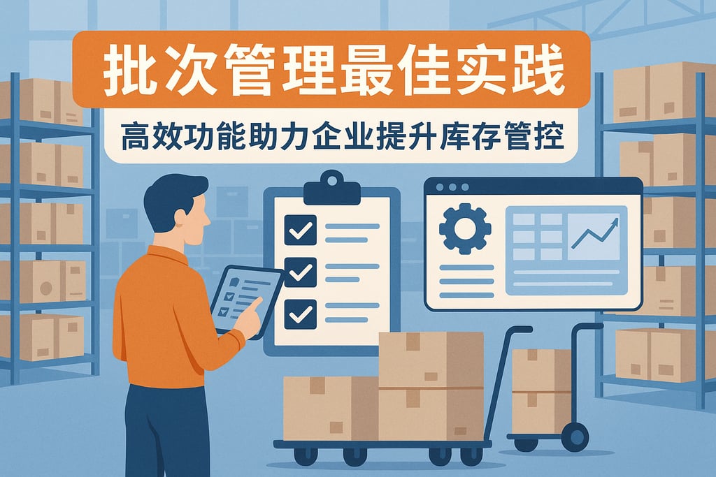 批次管理最佳实践：高效功能助力企业提升库存管控