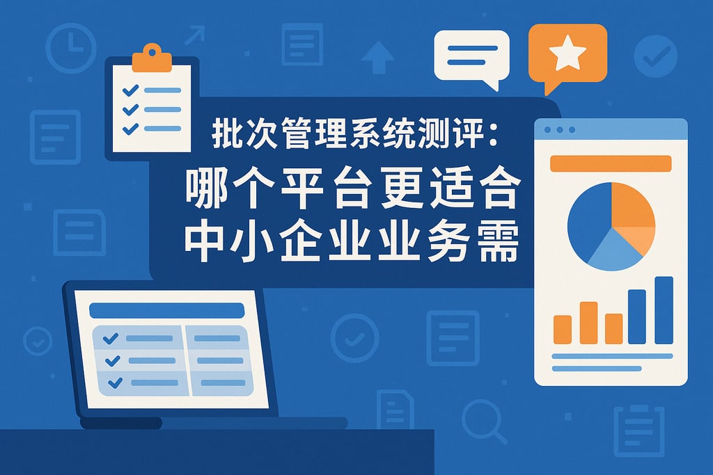 批次管理系统测评：哪个平台更适合中小企业业务需求