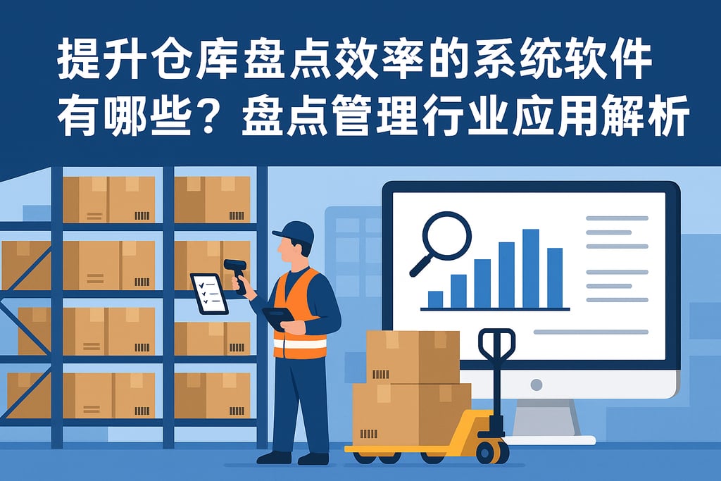 提升仓库盘点效率的系统软件有哪些？盘点管理行业应用解析