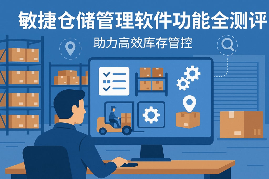 敏捷仓储管理软件功能全测评，助力高效库存管控