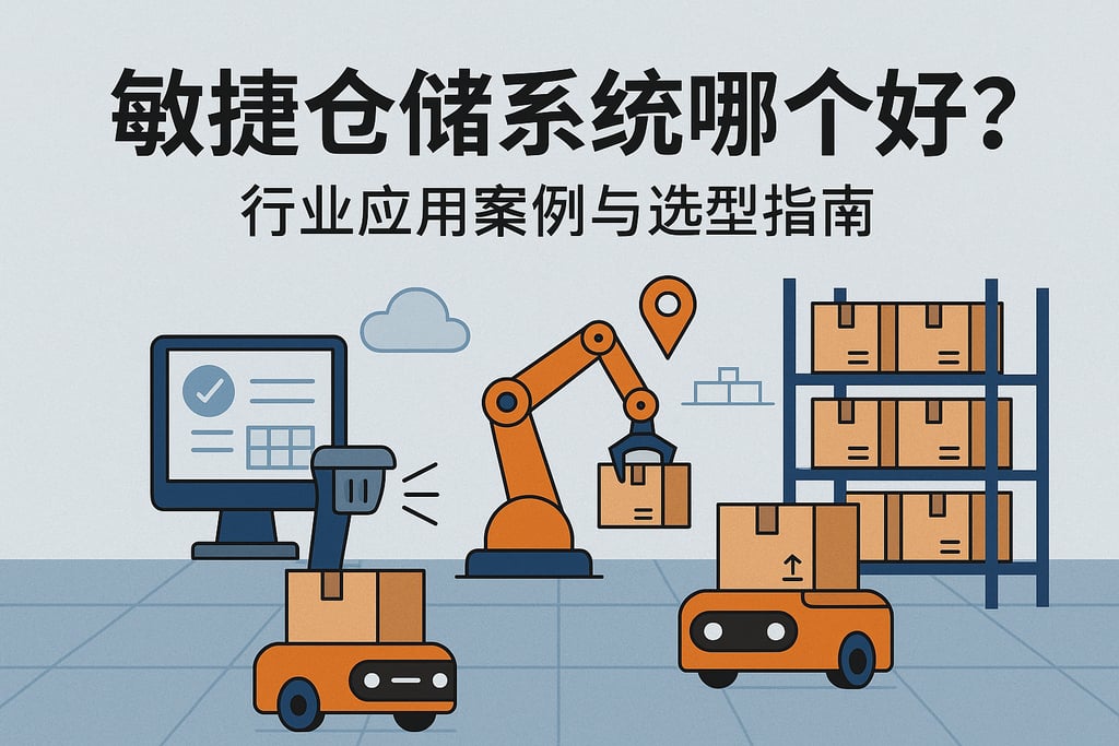 敏捷仓储系统哪个好？行业应用案例与选型指南