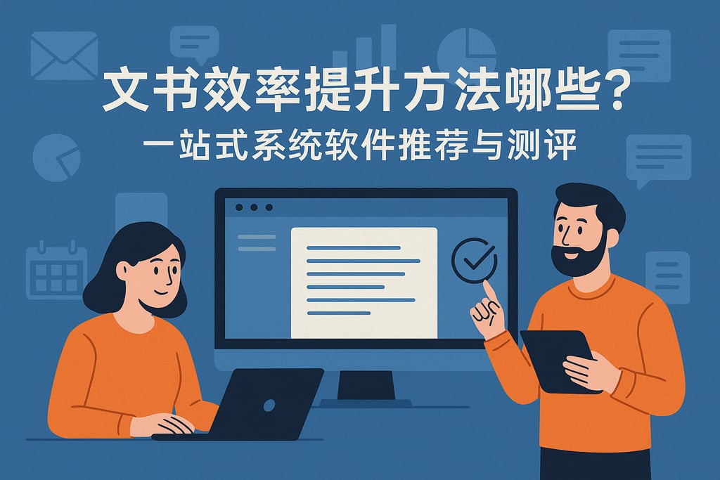 文书效率提升方法有哪些？一站式系统软件推荐与测评