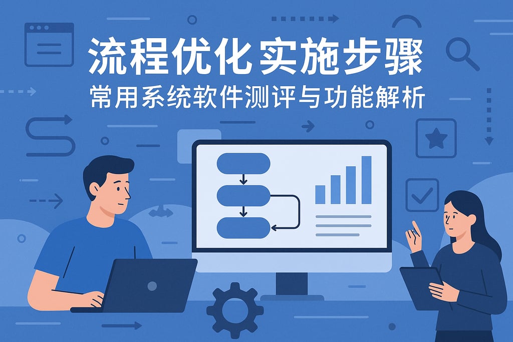 流程优化实施步骤常用系统软件测评与功能解析