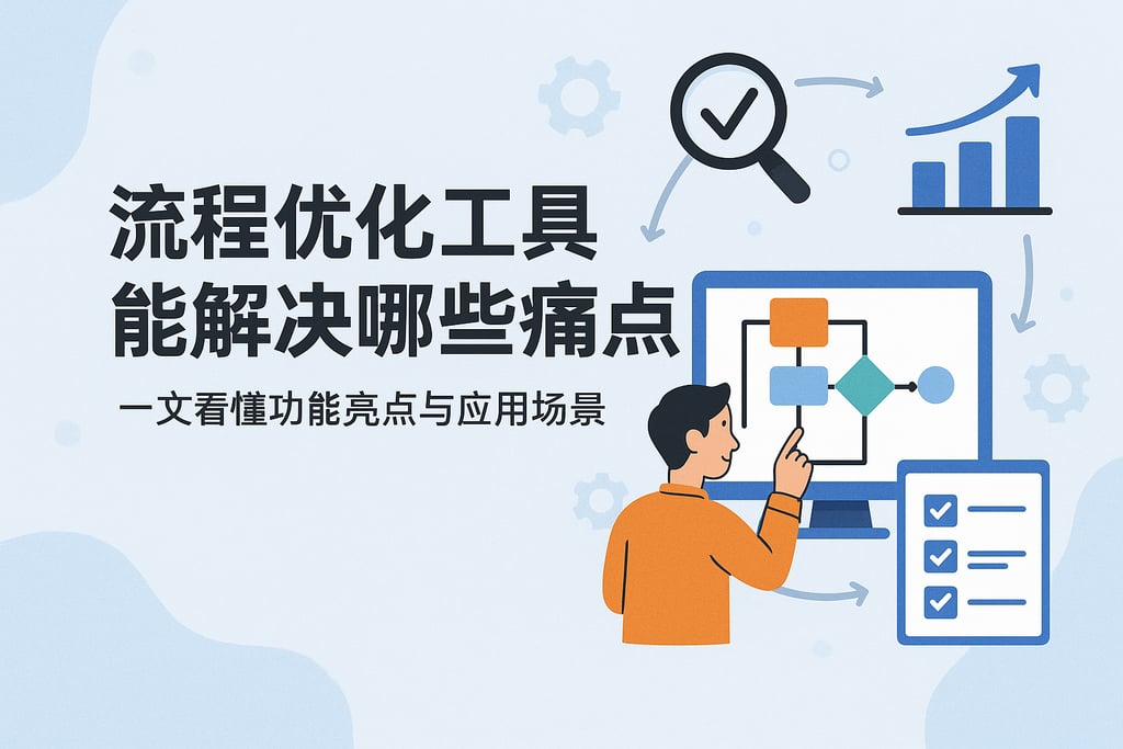 流程优化工具能解决哪些痛点？一文看懂功能亮点与应用场景