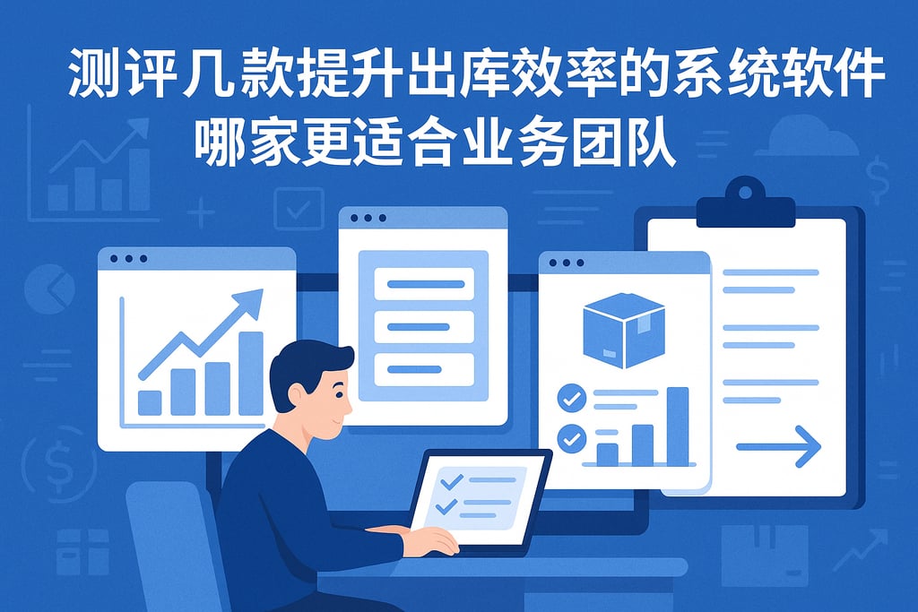 测评几款提升出库效率的系统软件，哪家更适合业务团队