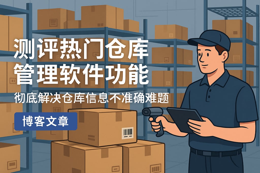 测评热门仓库管理软件功能，彻底解决仓库信息不准确难题