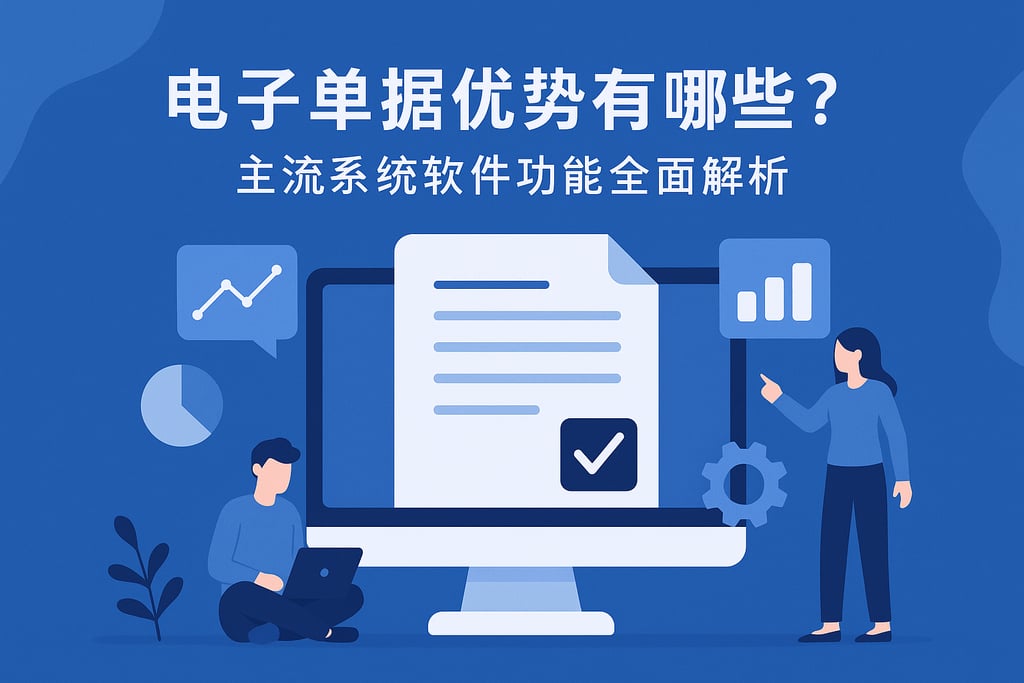 电子单据优势有哪些？主流系统软件功能全面解析