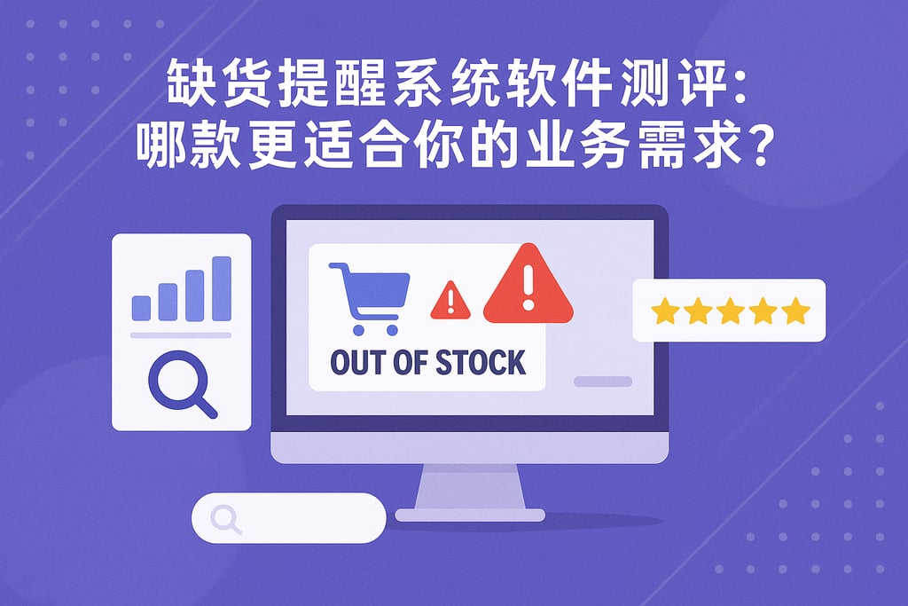 缺货提醒系统软件测评：哪款更适合你的业务需求？