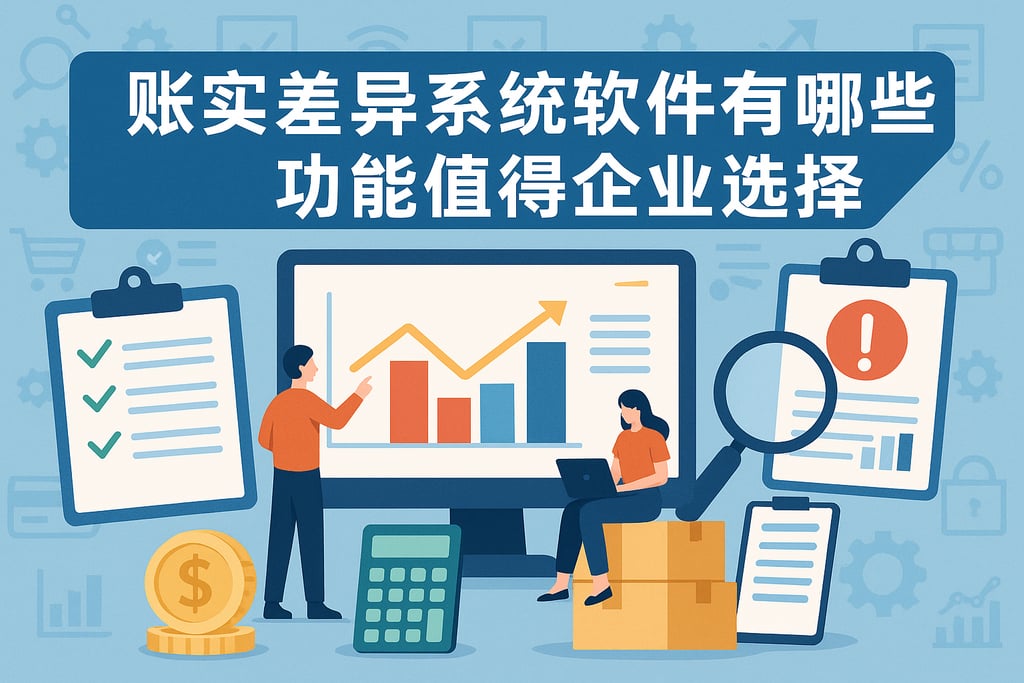 账实差异系统软件有哪些功能值得企业选择