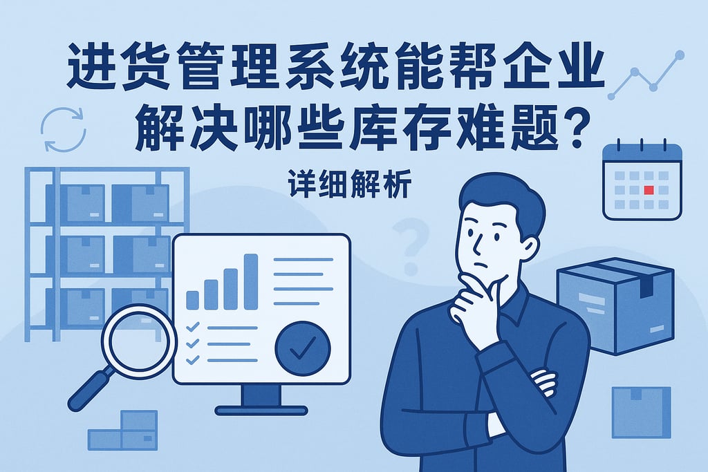 进货管理系统能帮企业解决哪些库存难题？详细解析