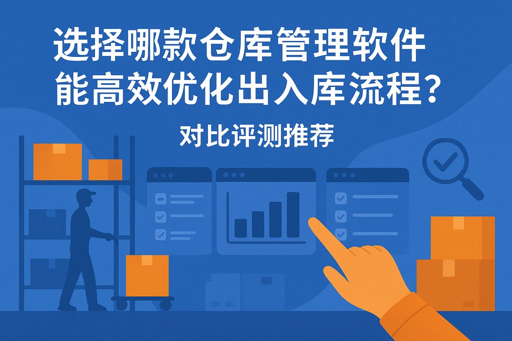 选择哪款仓库管理软件能高效优化出入库流程？对比评测推荐