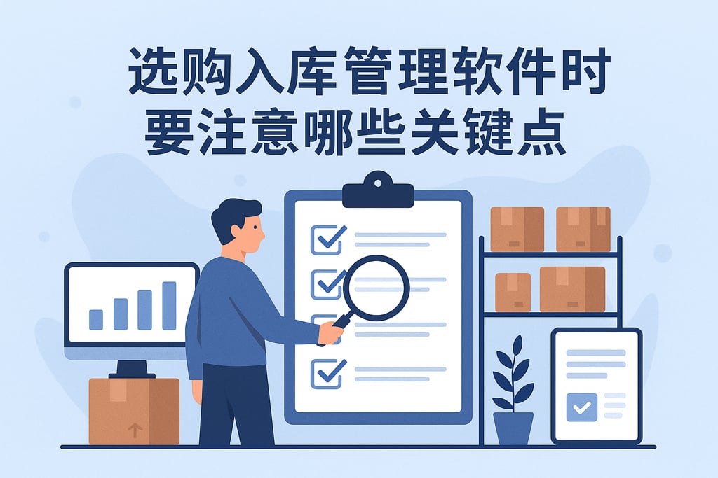 选购入库管理软件时要注意哪些关键点