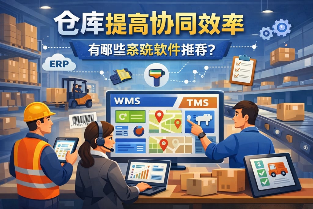 仓库提高协同效率方法有哪些系统软件推荐？