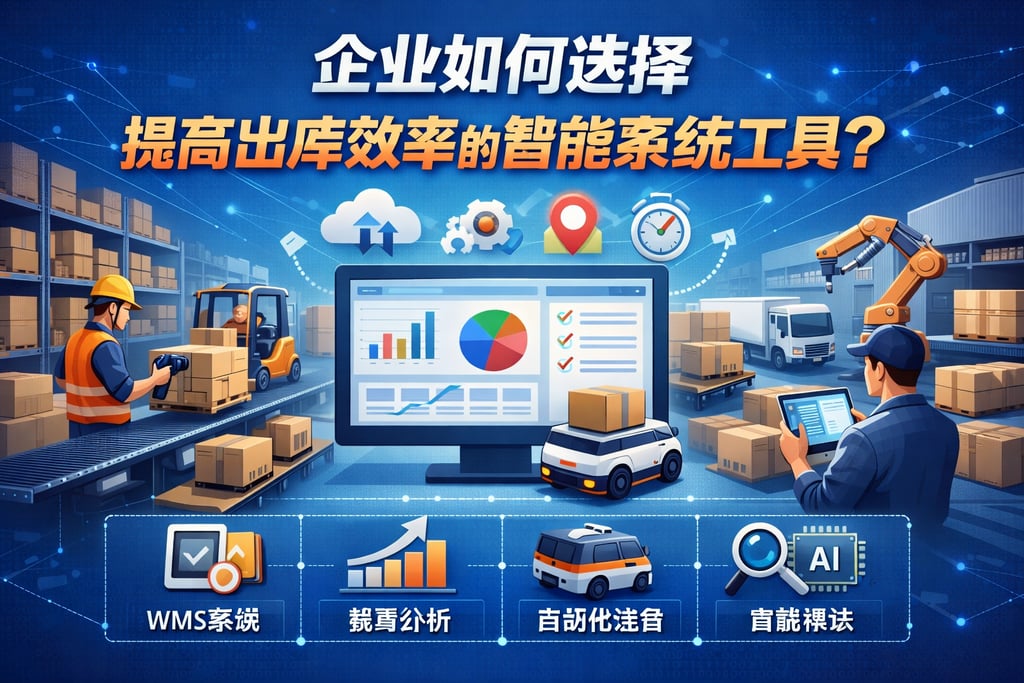企业如何选择提高出库效率方法的智能系统工具