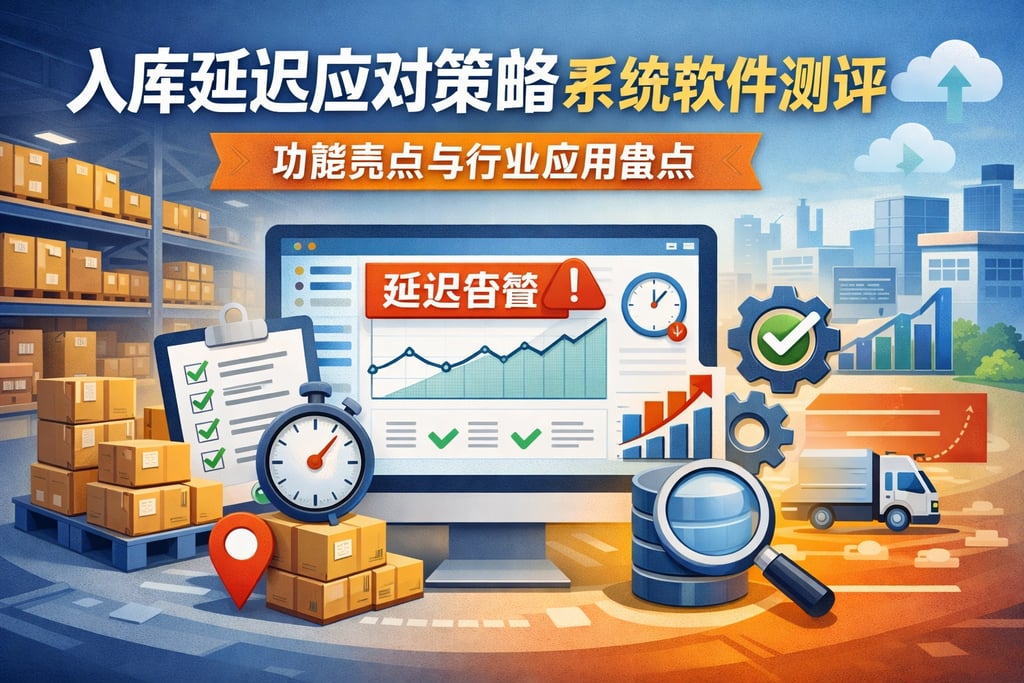 入库延迟应对策略系统软件测评：功能亮点与行业应用盘点