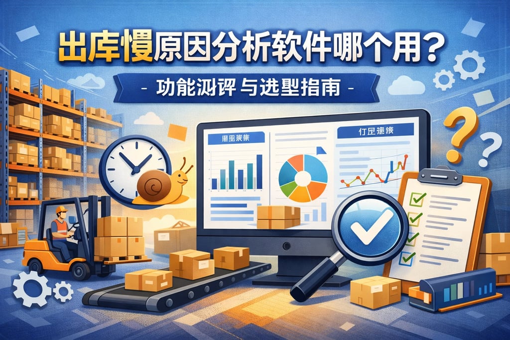 出库慢原因分析软件哪个好用？功能测评与选型指南