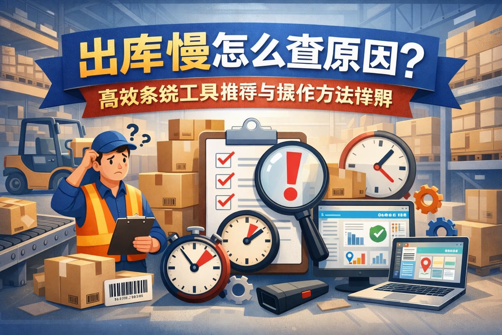 出库慢怎么查原因？高效系统工具推荐与操作方法详解