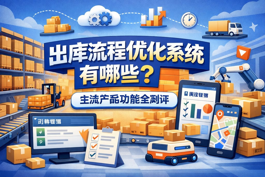 出库流程优化系统软件有哪些？主流产品功能全测评