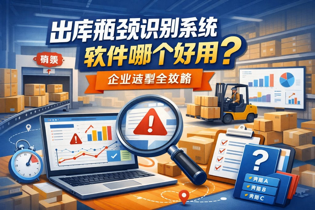 出库瓶颈识别系统软件哪个好用？企业选型全攻略