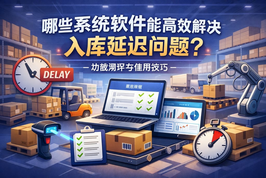 哪些系统软件能高效解决入库延迟问题？功能测评与使用技巧