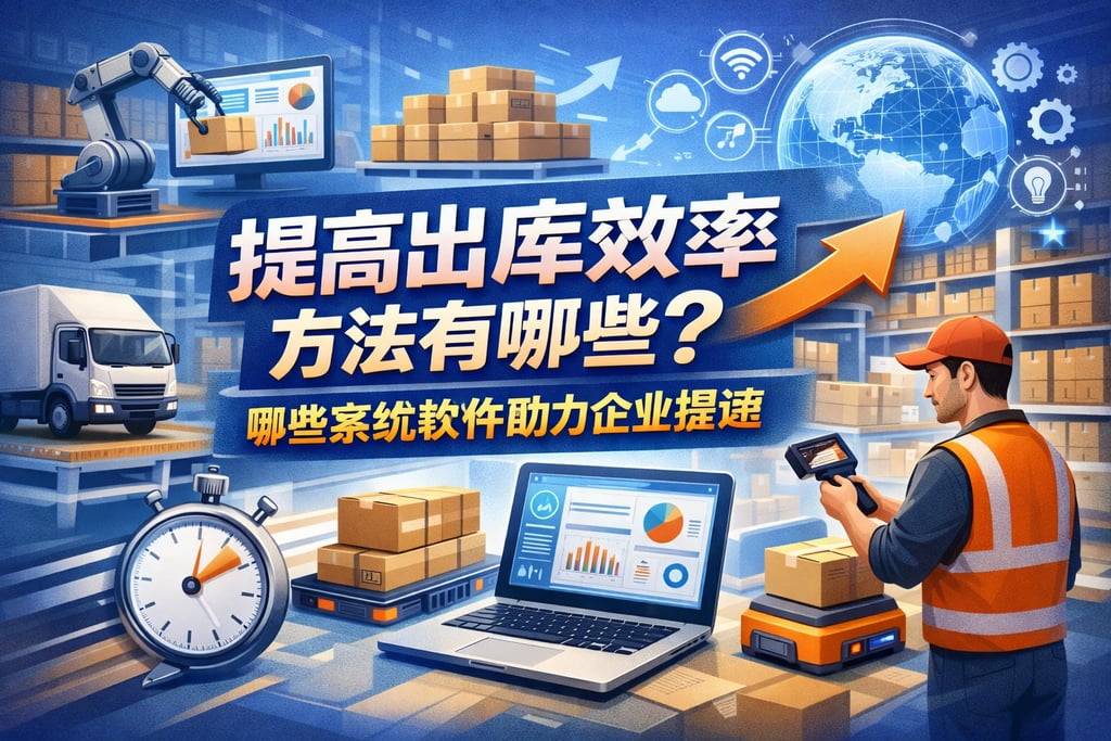 提高出库效率方法有哪些系统软件助力企业提速