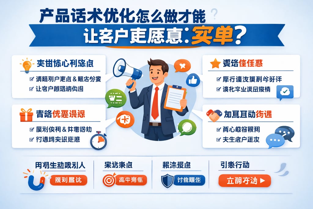 产品话术优化怎么做才能让客户更愿意买单
