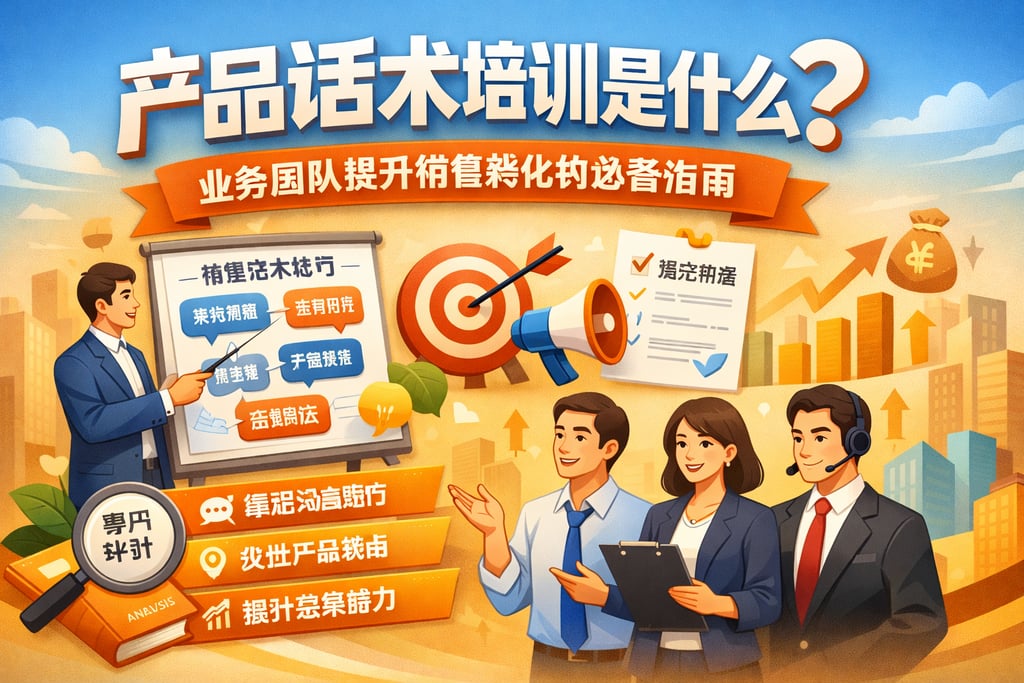 产品话术培训是什么？业务团队提升销售转化的必备指南