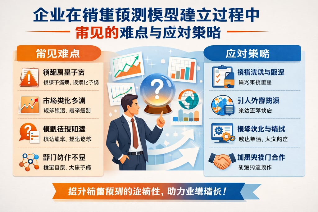 企业在销售预测模型建立过程中常见的难点与应对策略