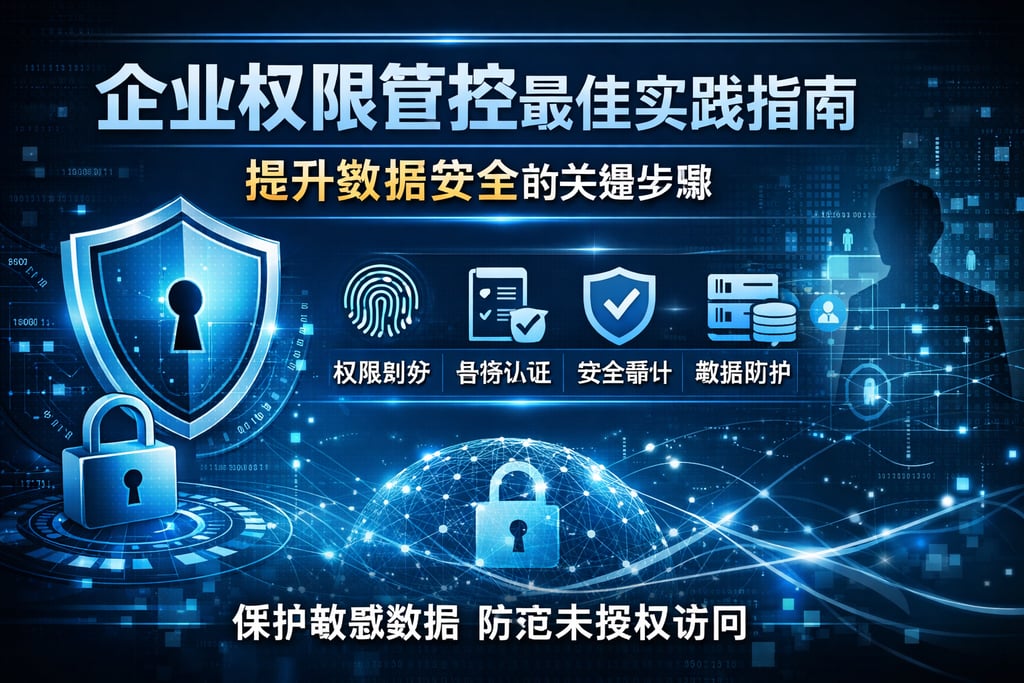 企业权限管控最佳实践指南：提升数据安全的关键步骤