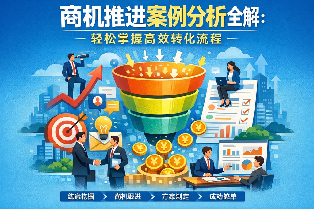 商机推进案例分析全解：轻松掌握高效转化流程