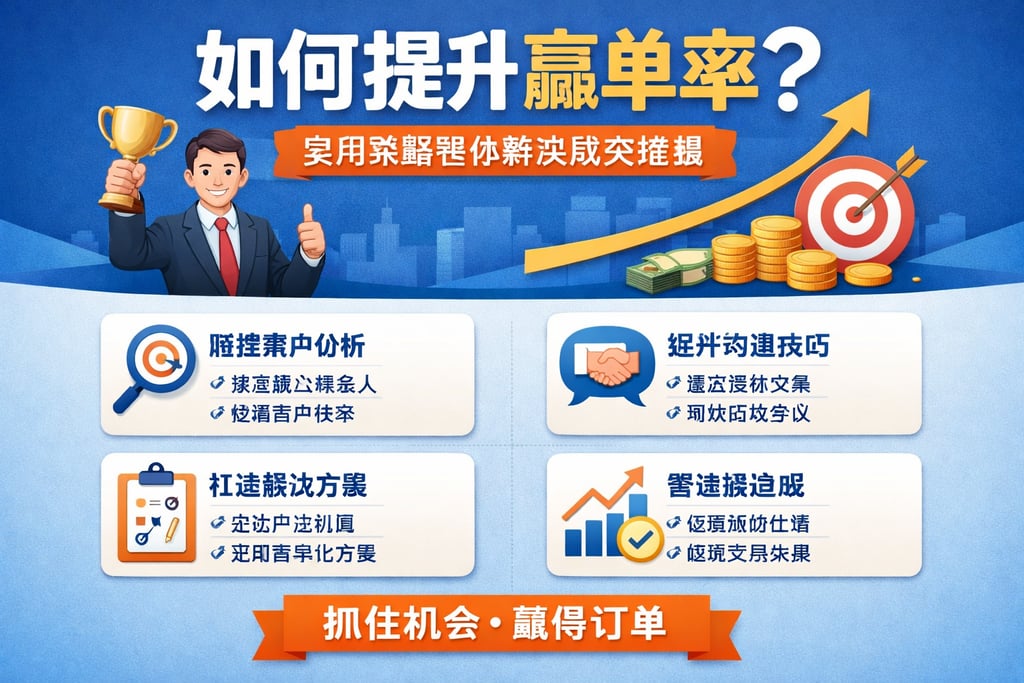 如何提升赢单率？实用策略帮你解决成交难题