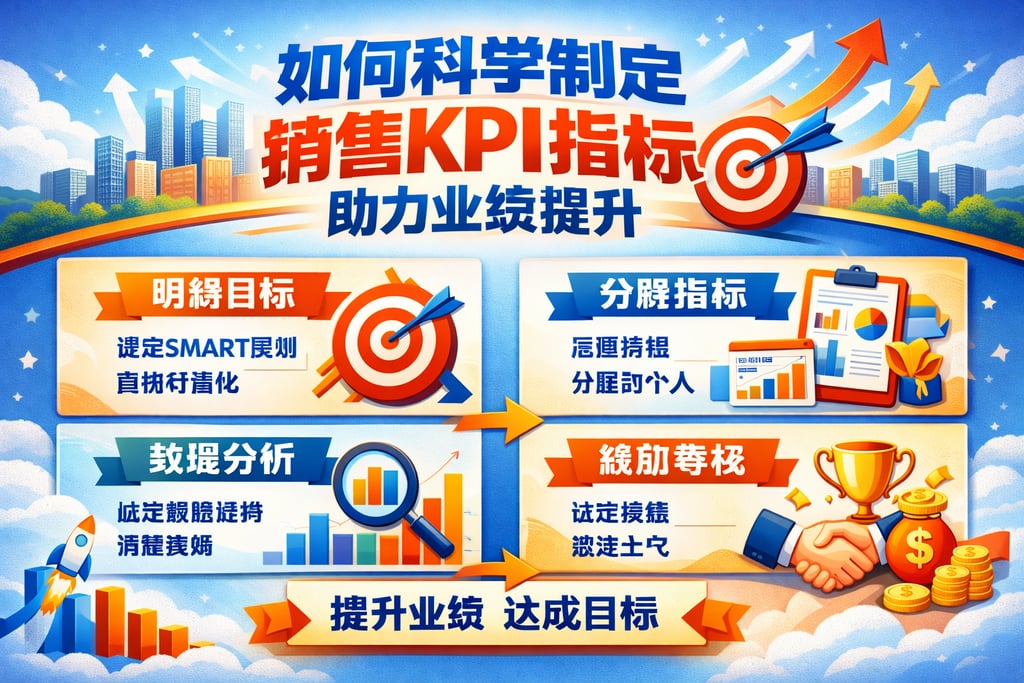 如何科学制定销售KPI指标助力业绩提升