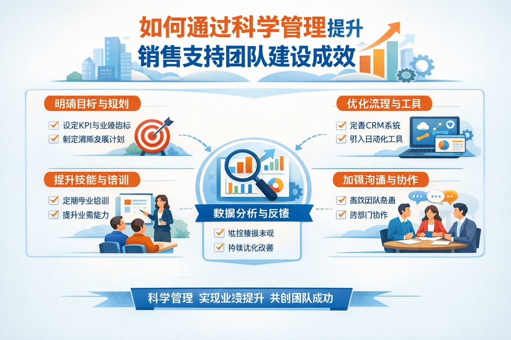 如何通过科学管理提升销售支持团队建设成效