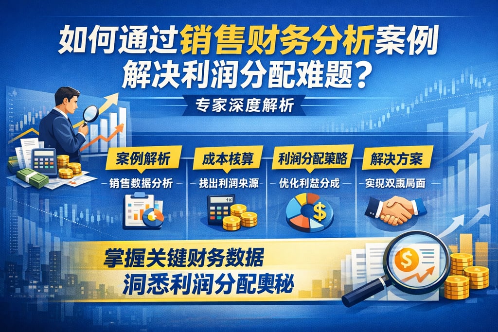 如何通过销售财务分析案例解决利润分配难题？专家深度解析