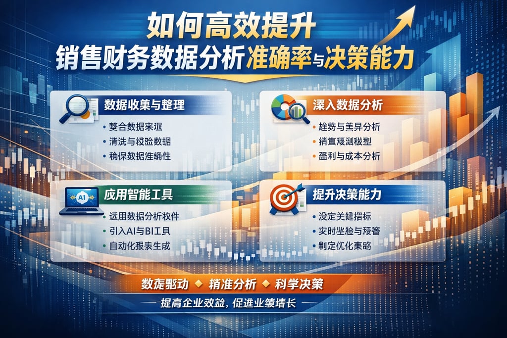 如何高效提升销售财务数据分析准确率与决策能力