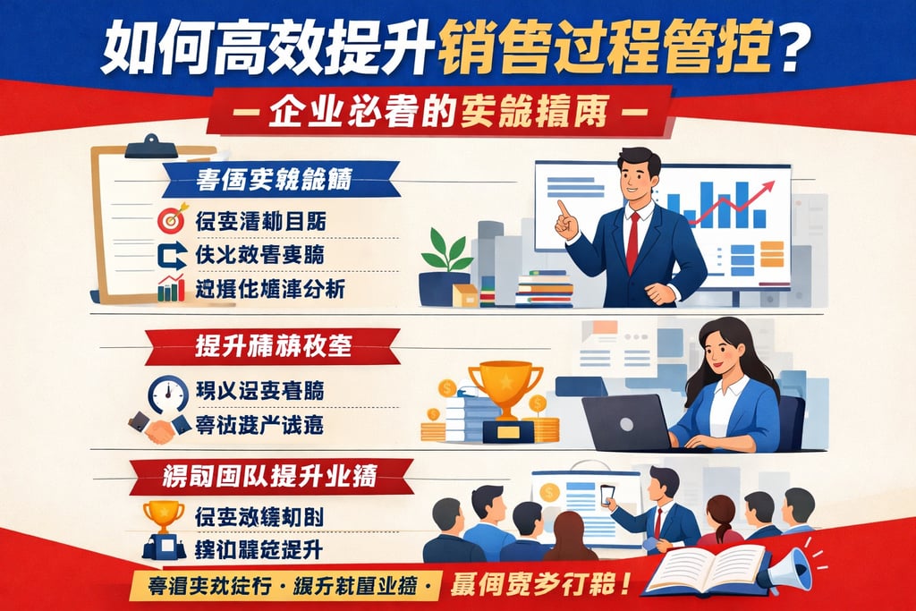 如何高效提升销售过程管控？企业必看的实战指南