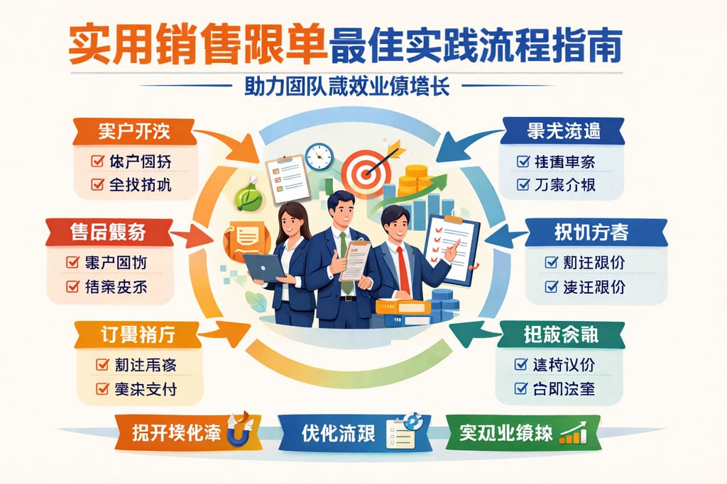 实用销售跟单最佳实践流程指南，助力团队高效业绩增长