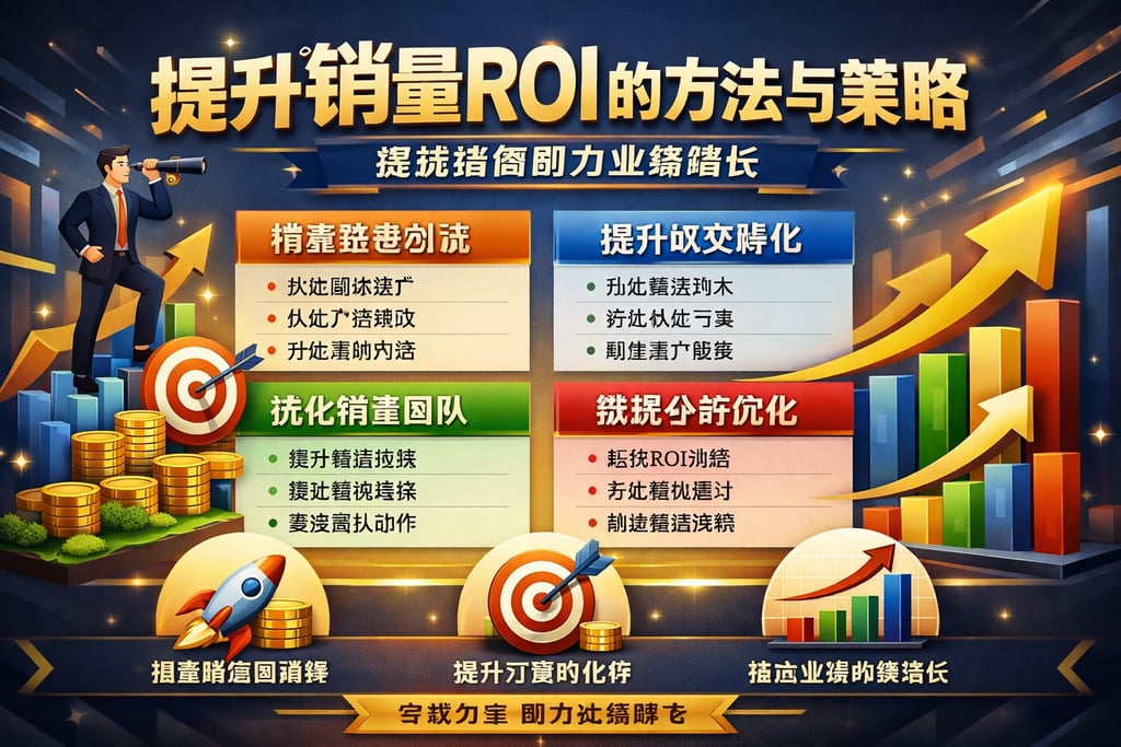 提升销售ROI的方法与策略，实战指南助力业绩增长