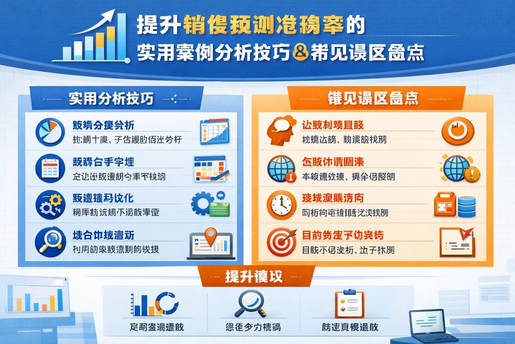提升销售预测准确率的实用案例分析技巧与常见误区盘点