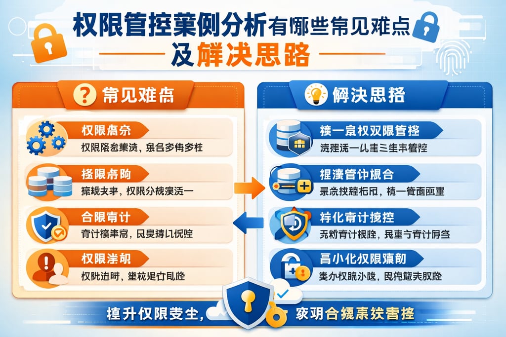 权限管控案例分析有哪些常见难点及解决思路