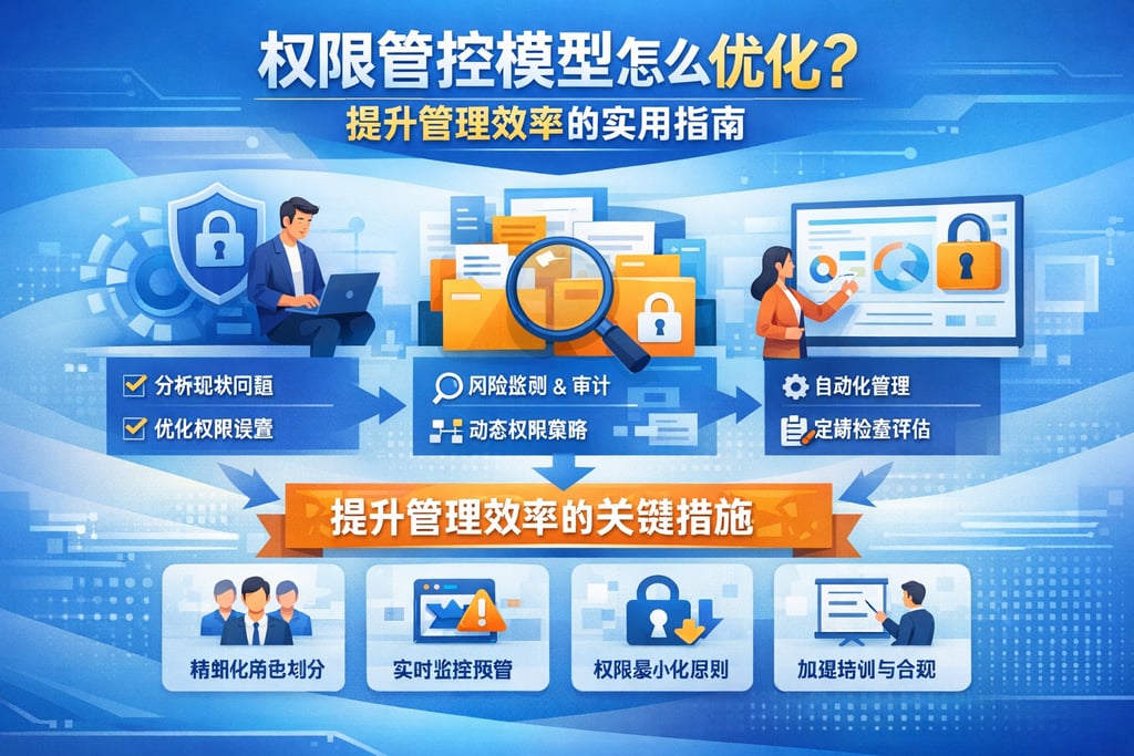 权限管控模型怎么优化？提升管理效率的实用指南