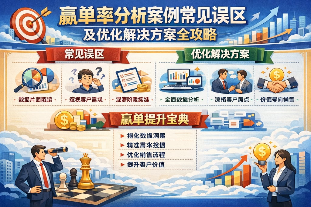 赢单率分析案例常见误区及优化解决方案全攻略