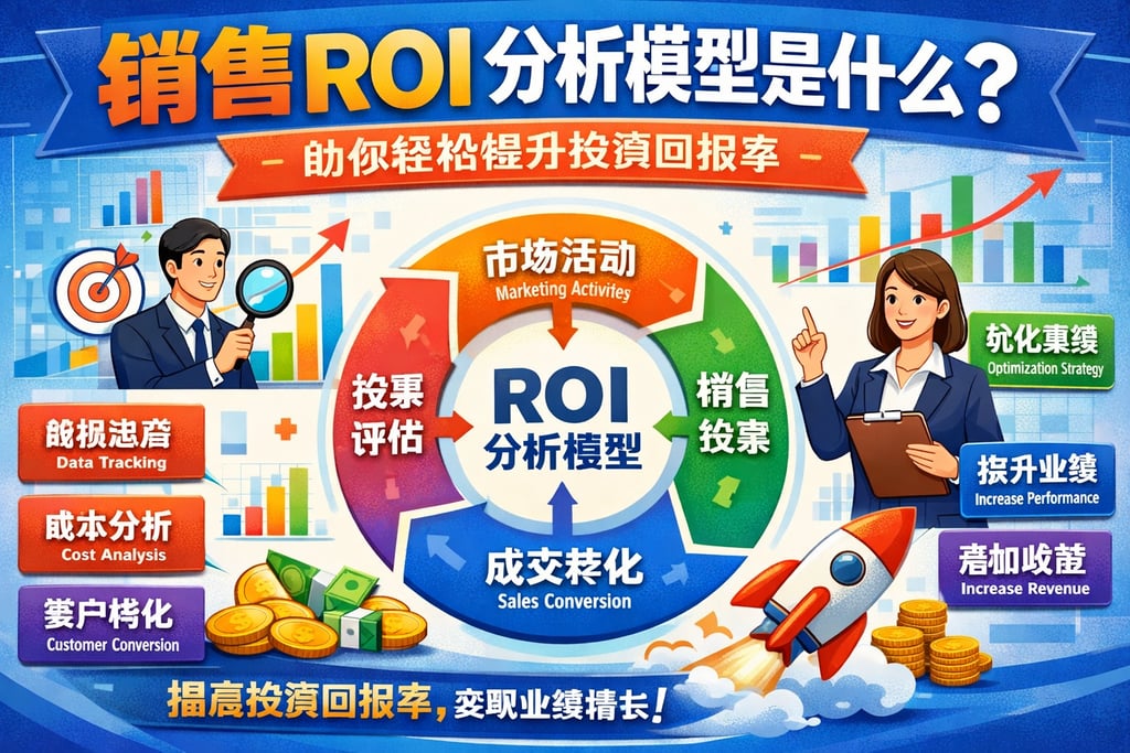 销售ROI分析模型是什么？助你轻松提升投资回报率
