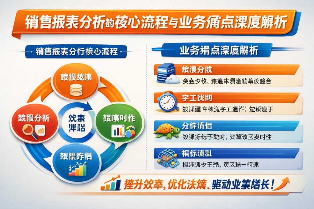 销售报表分析的核心流程与业务痛点深度解析