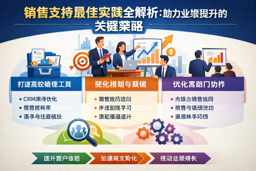 销售支持最佳实践全解析：助力业绩提升的关键策略