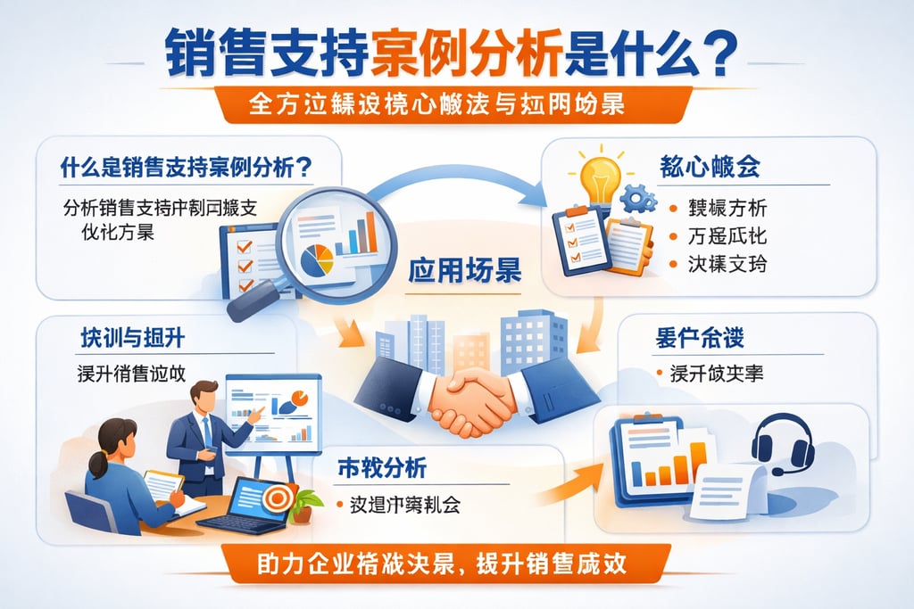 销售支持案例分析是什么？全方位解读核心概念与应用场景