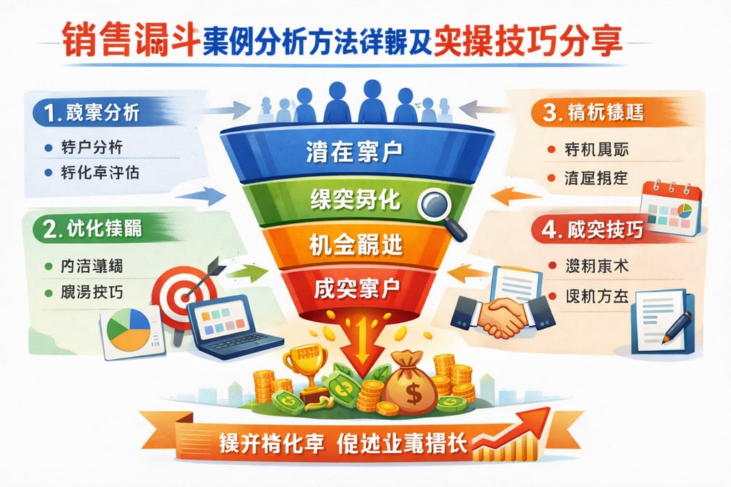 销售漏斗案例分析方法详解及实操技巧分享